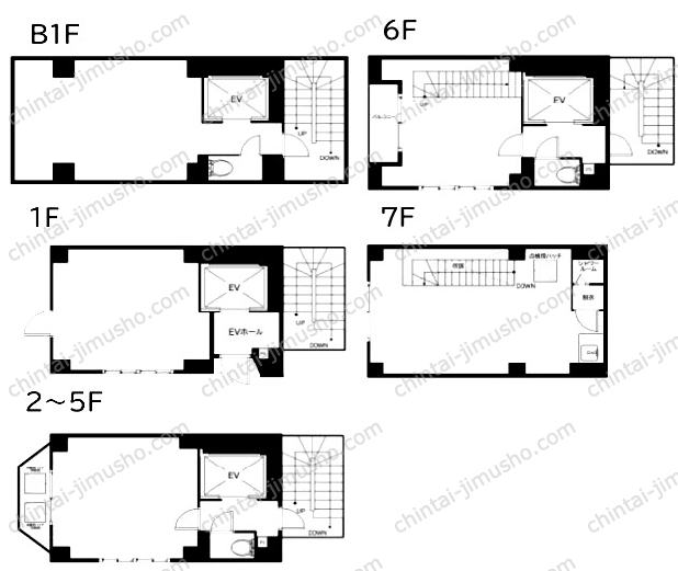 ル・グラシエルBLDG.62の間取図