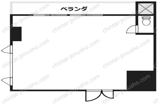 M&Yハマナカビルの間取図