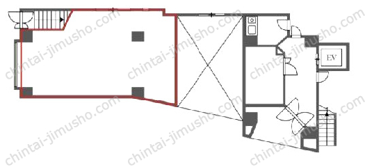 アサヒパレス早稲田の間取図