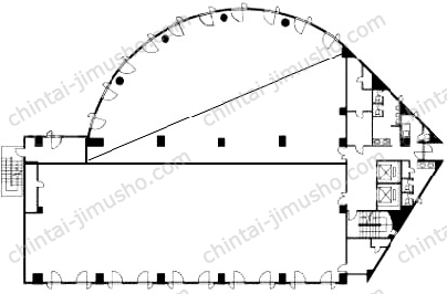 目白NTビルの間取図