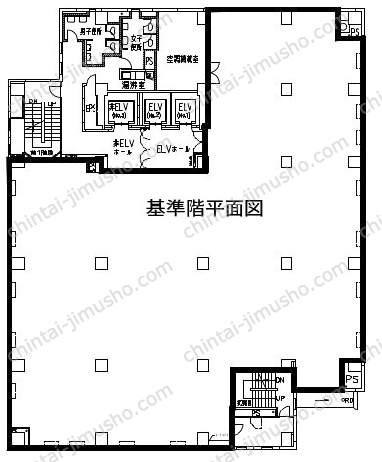 明治安田生命川崎ビルの間取図