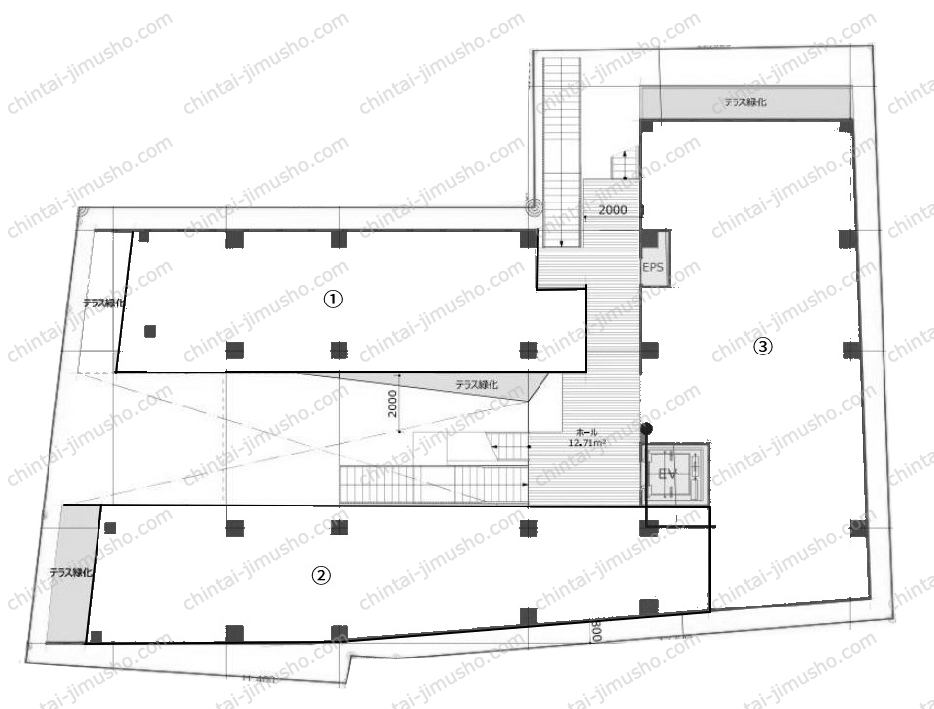 （仮称）渋谷区神宮前3丁目PJの間取図