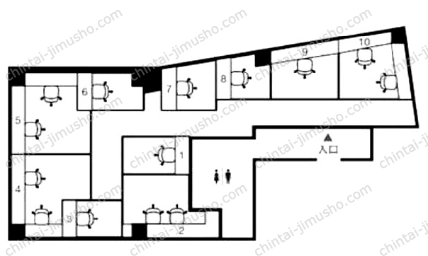 ビラ・アペックス田町の間取図