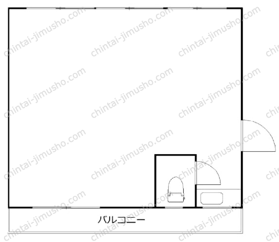 長谷川ビルの間取図
