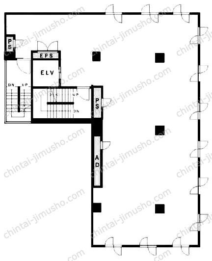 豊勢金町ビルの間取図
