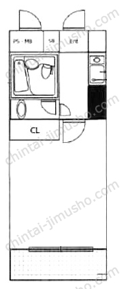 ウィン千駄木の間取図