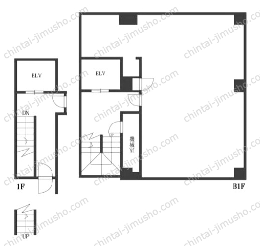 日の丸ビルの間取図