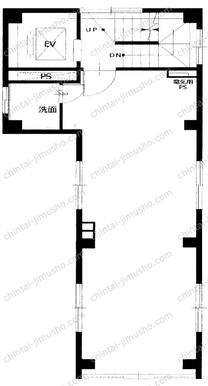 K&W新橋の間取図