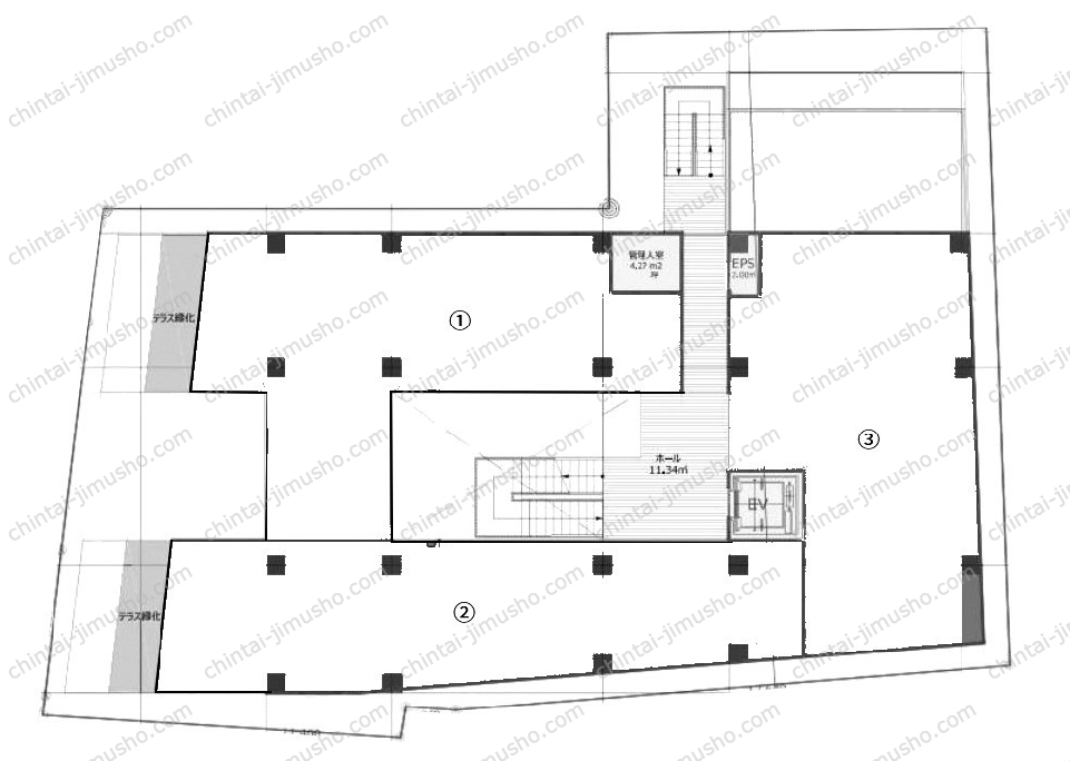 （仮称）渋谷区神宮前3丁目PJの間取図