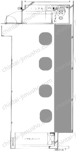 ガリシアヒルズ六本木の間取図
