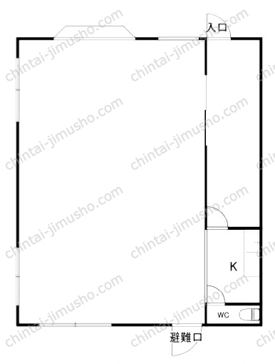 クーノス片倉の間取図