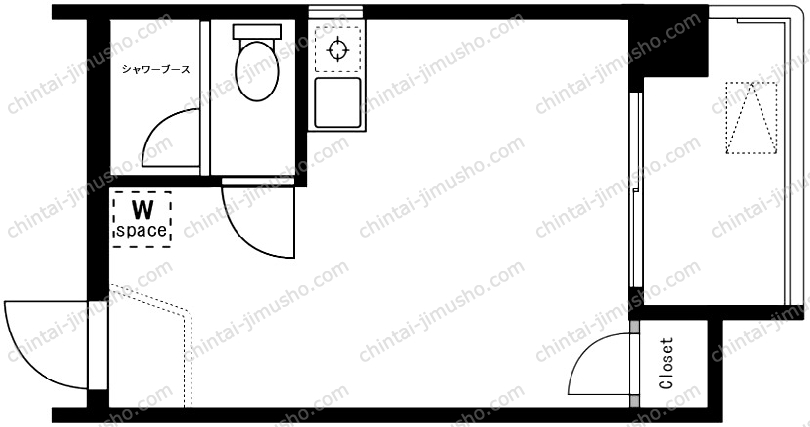 Mビル2の間取図