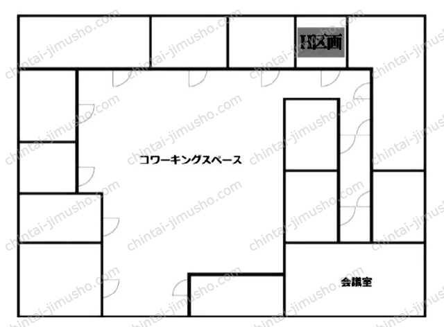 五反田中央ビルの間取図