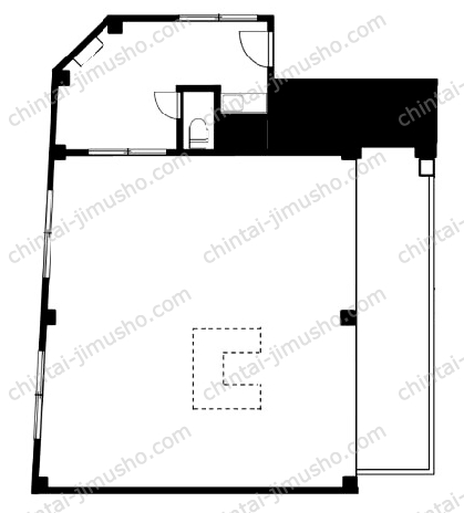 越後屋ビルの間取図