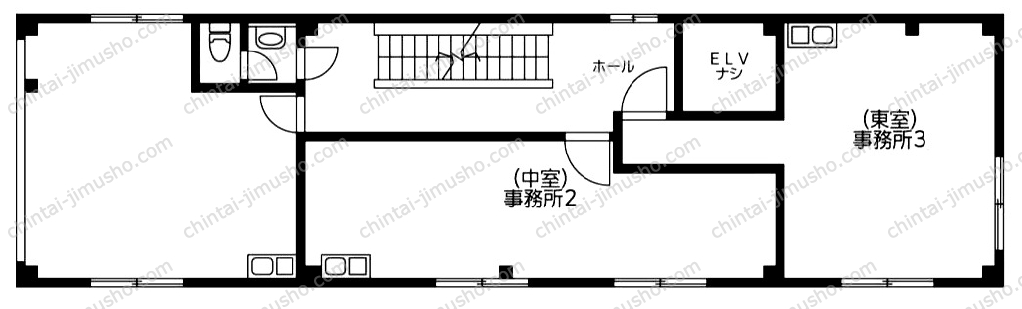 遠藤ビルの間取図