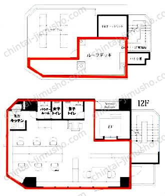 ARISTO三田の間取図