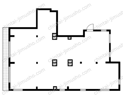 アールマンションの間取図