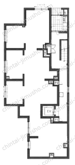 碑文谷5丁目店舗事務所の間取図