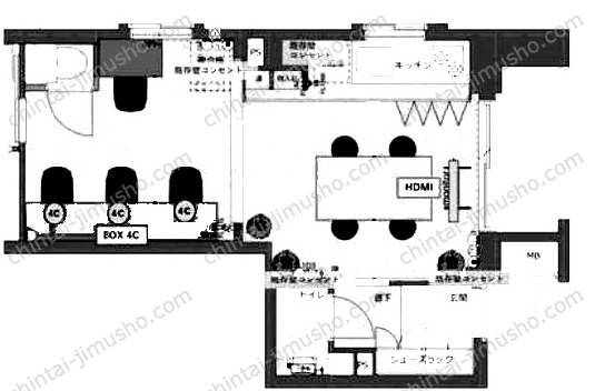 ライフェール新宿御苑ノースサイドの間取図