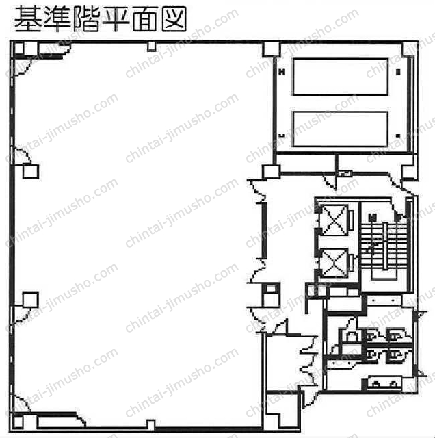 ニッセイ王子ビルの間取図