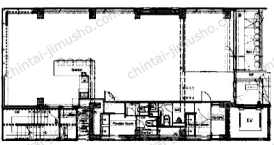 CADRE tamachiの間取図