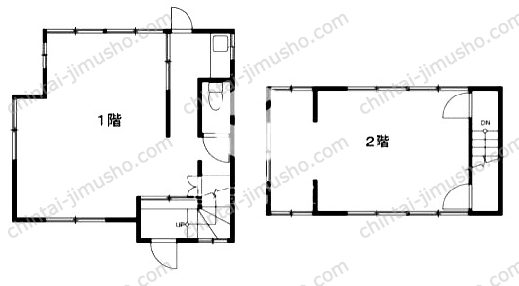 松本邸の間取図