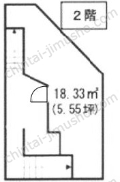 十番コアビルⅡの間取図