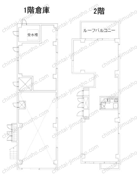 LEREVE北小岩Ⅱ／江上ビルの間取図