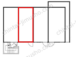 大蔵マンションの間取図