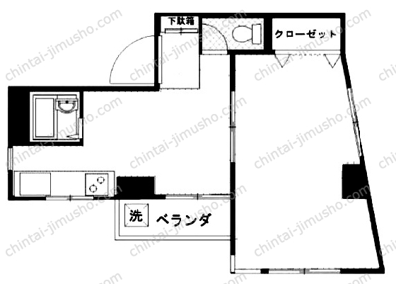 フリーデンカナメの間取図