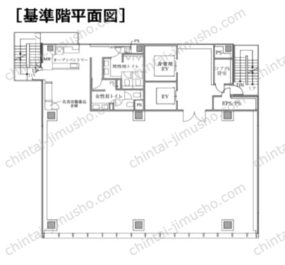 BIZCORE日本橋の間取図