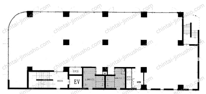 六国建設ビルの間取図