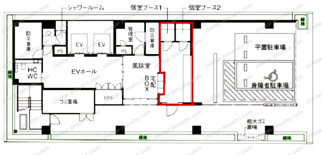 CREAL SQUARE半蔵門の間取図
