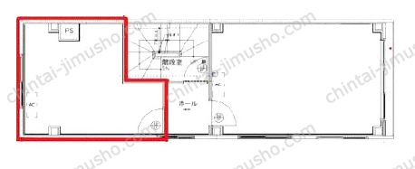 EBISU-NISHI 110 BLDG.の間取図