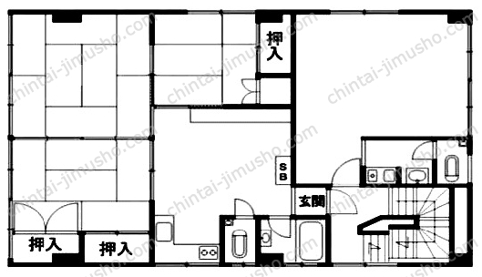 笹岡ビルの間取図