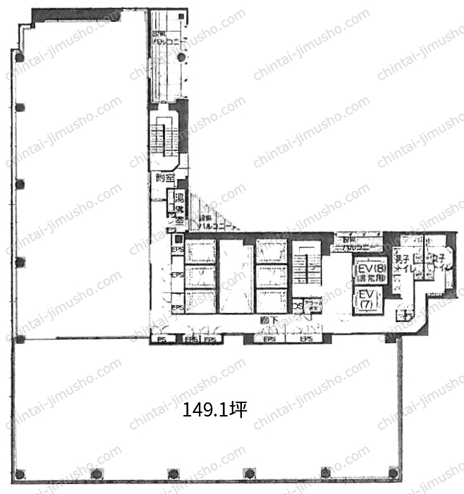 住友不動産西新宿ビルの間取図