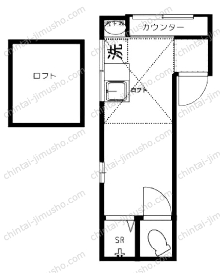 サンフレア巣鴨の間取図
