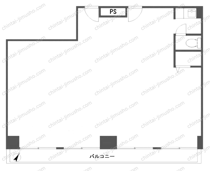 神奈川新町コーポの間取図