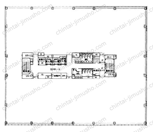 IXINAL門前仲町の間取図