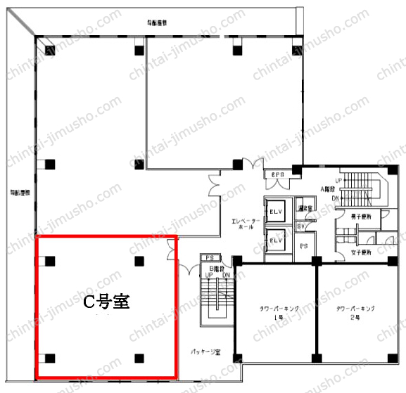 第2山崎ビルの間取図