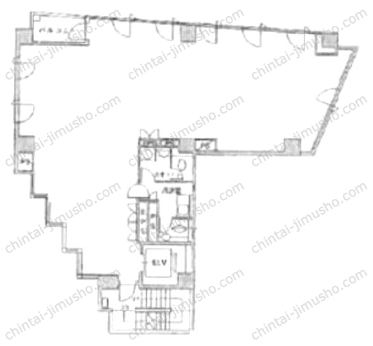 HAGIWARA BLDG.2／萩原ビル第2の間取図