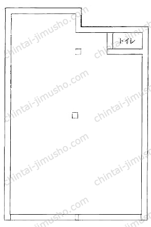 清瀬南口店舗の間取図