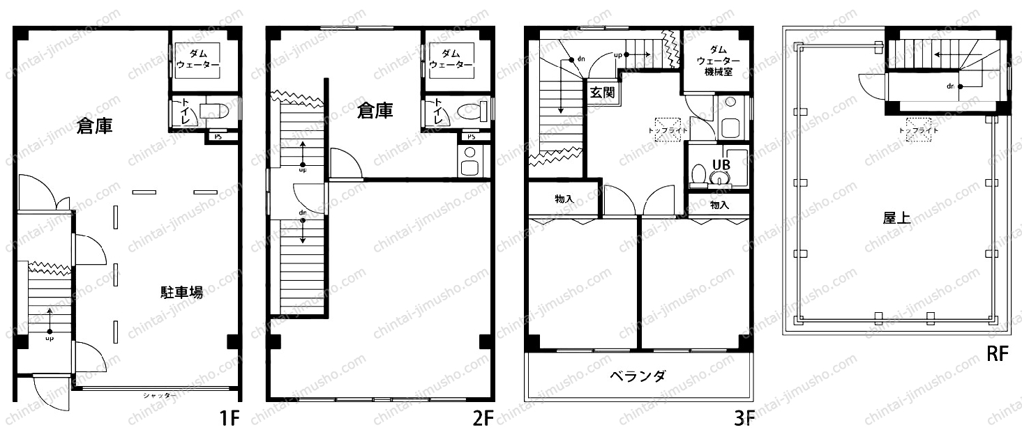 明光堂ビルの間取図