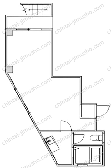 （仮称）千歳台3丁目貸事務所の間取図