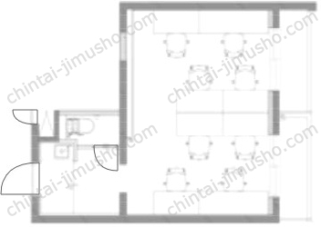 ＆PLACE代々木の間取図