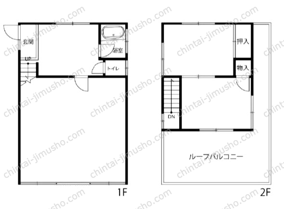 西葛西ビル（E-220）の間取図