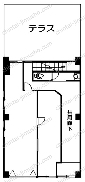 茜ビルの間取図