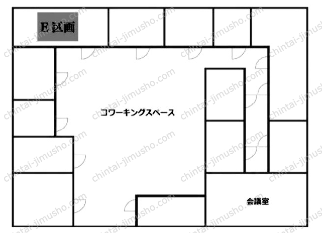 五反田中央ビルの間取図