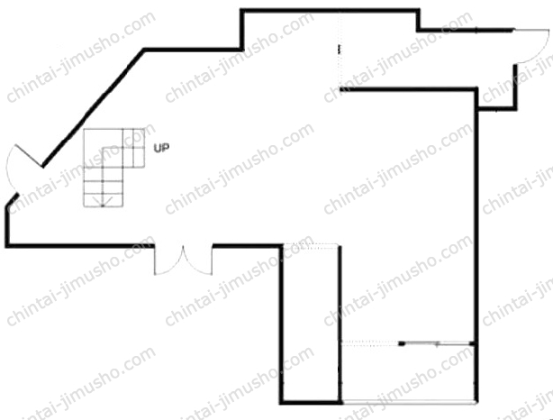 （仮称）新井4丁目貸店舗事務所の間取図