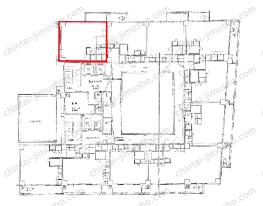 TK関内プラザの間取図